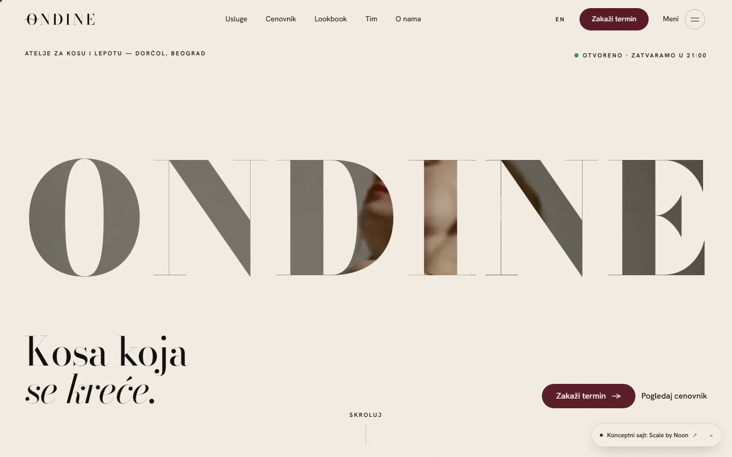 Ondine — Hair & beauty salon