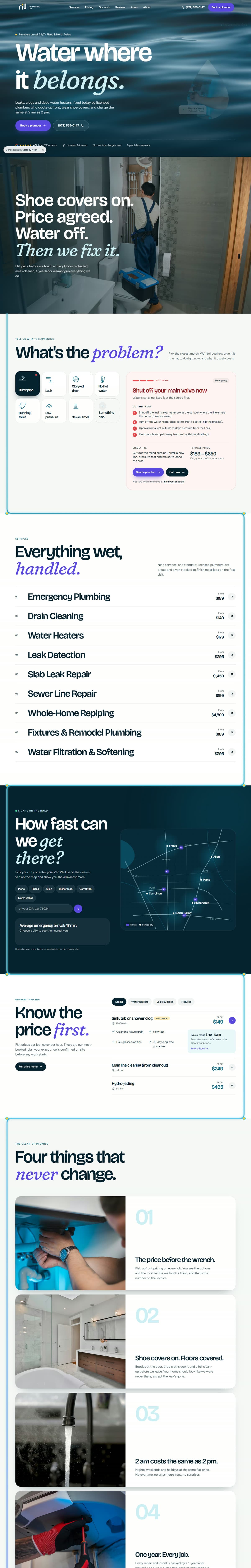 Rill Plumbing Co. — Full page